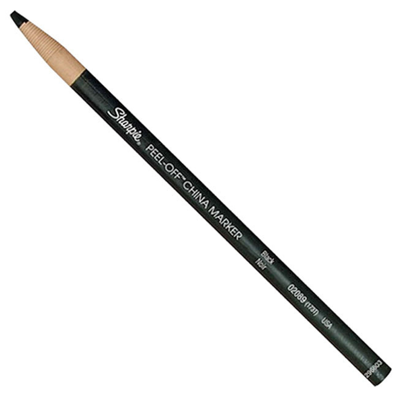 General Pencil 1240ABP China Marker Multi Purpose Grease  Pencil, Black/White, 2-Pack : Office Products