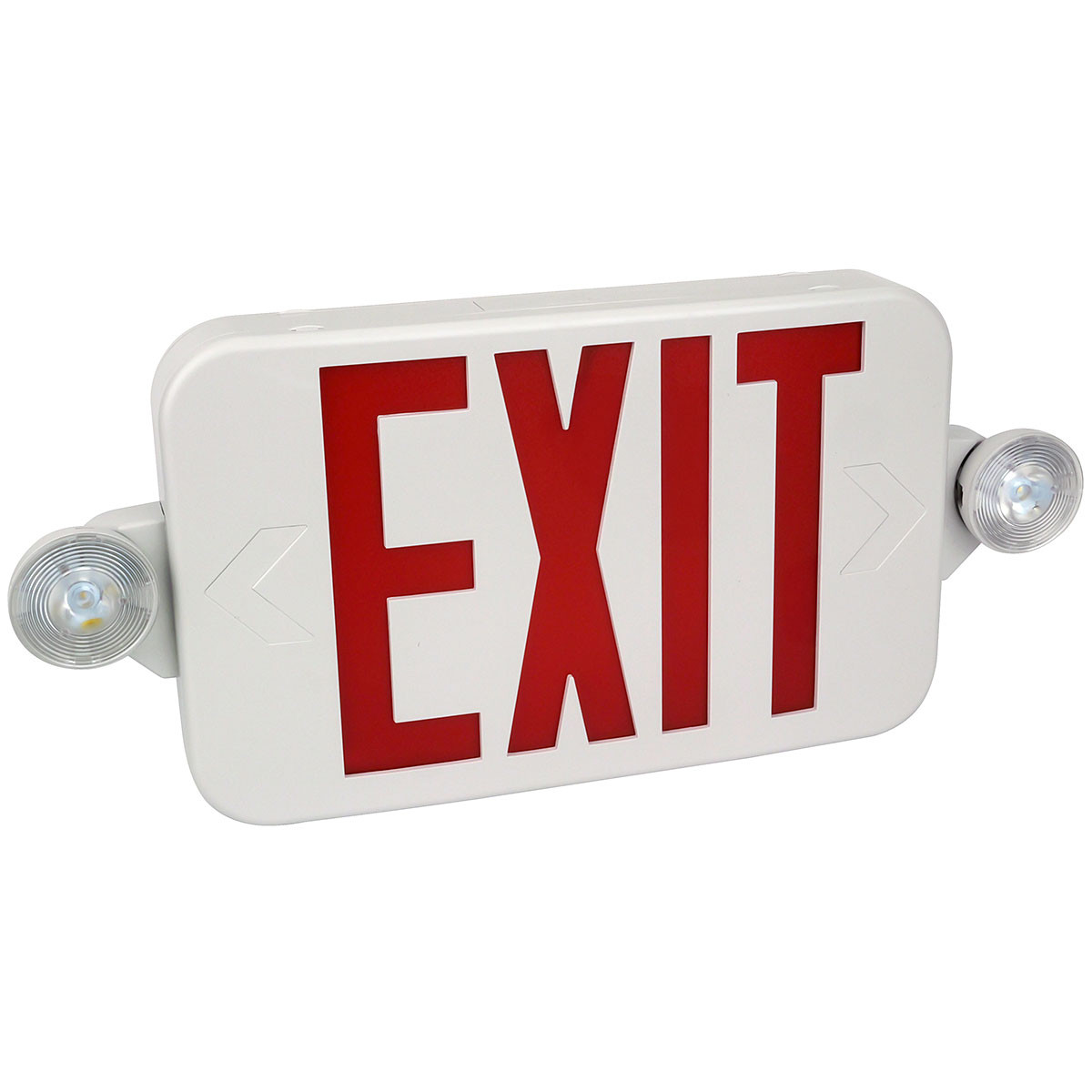Led Exit Fixture Red LED Exit Emergency Lighting Fixture with Battery Backup
