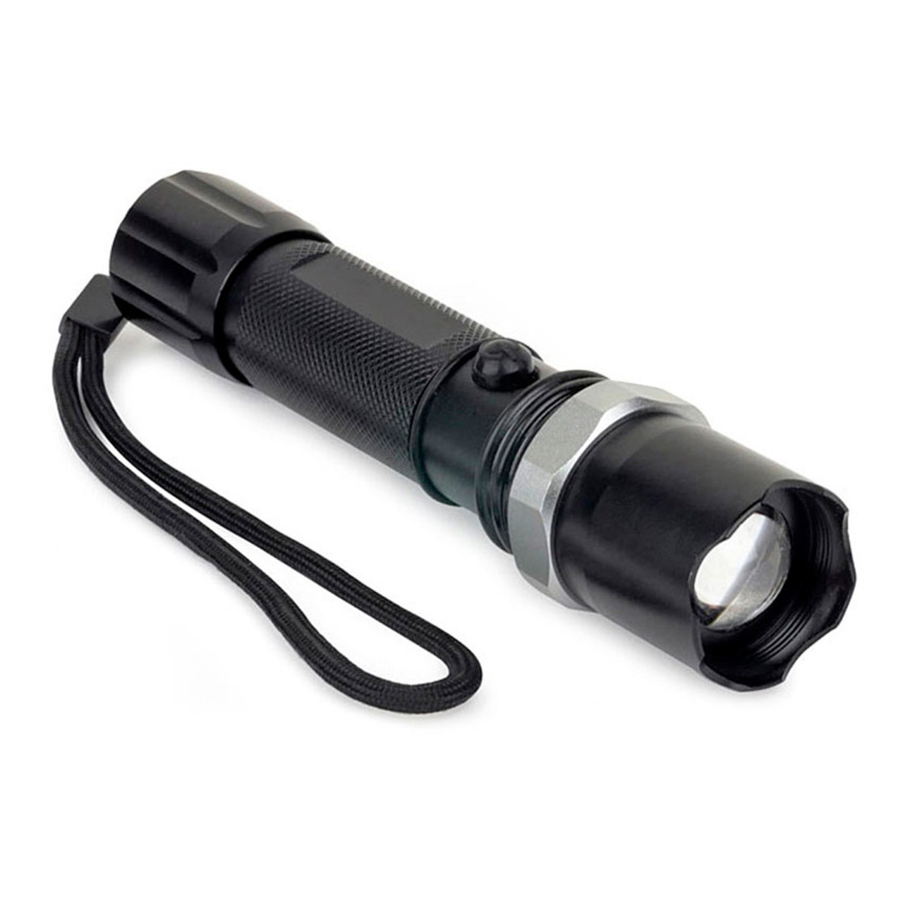 USB Rechargeable Flashlight - 500 Lumen - Adjustable Beam - 3 Light Modes