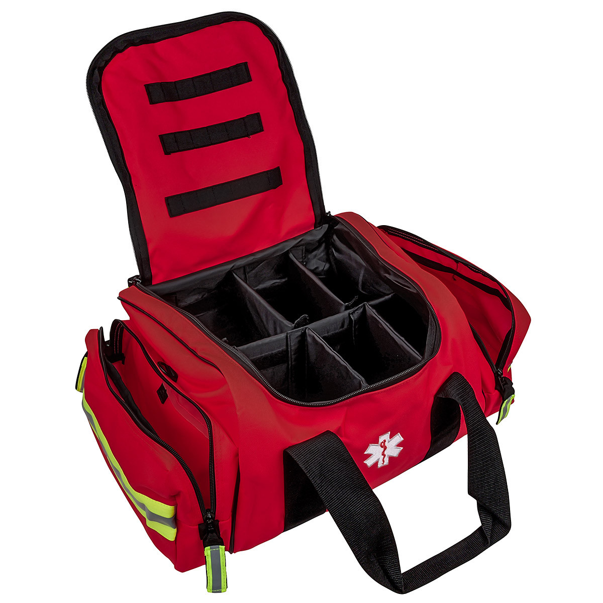 Professional EMT First Responder Medical Kit - 565 Pieces - Orange