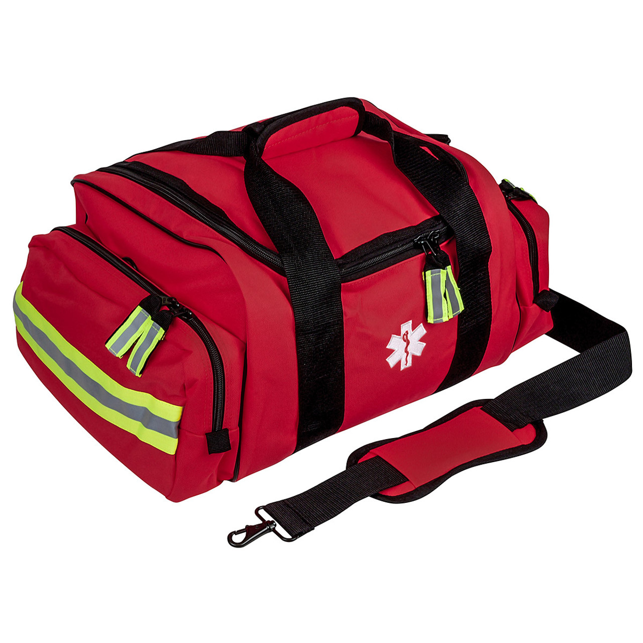 Professional EMT First Responder Medical Kit - 565 Pieces - Orange Bag ...