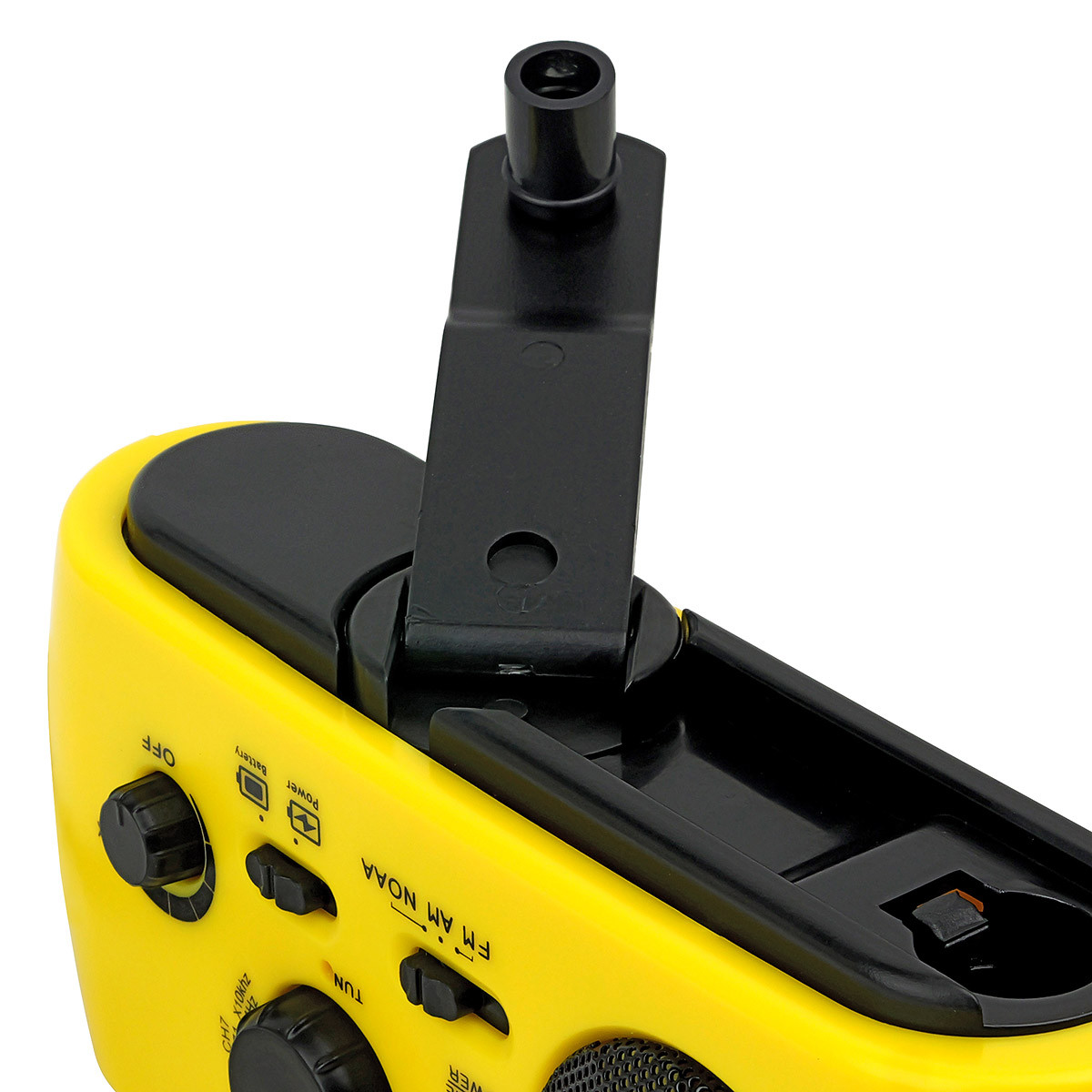 Yellow Kaito KA332W Dynamo Solar Powered Weather Radio with