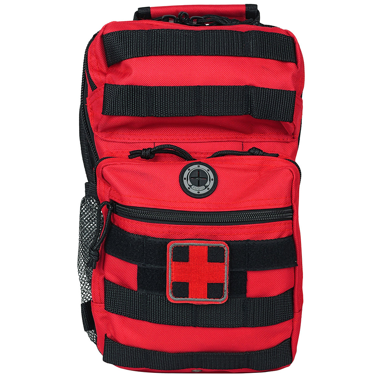 12 Tactical Medic Sling Bag - Red - 800 cu. in.