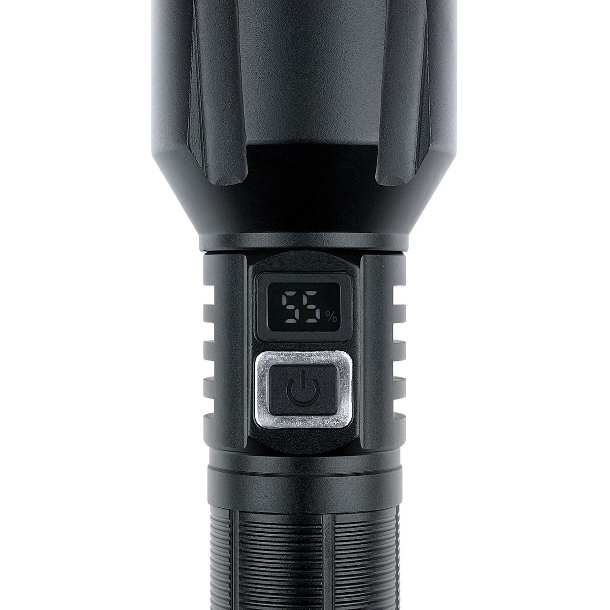 Tactical Flashlight and Power Bank - 2000 Lumen LED Adjustable Beam ...