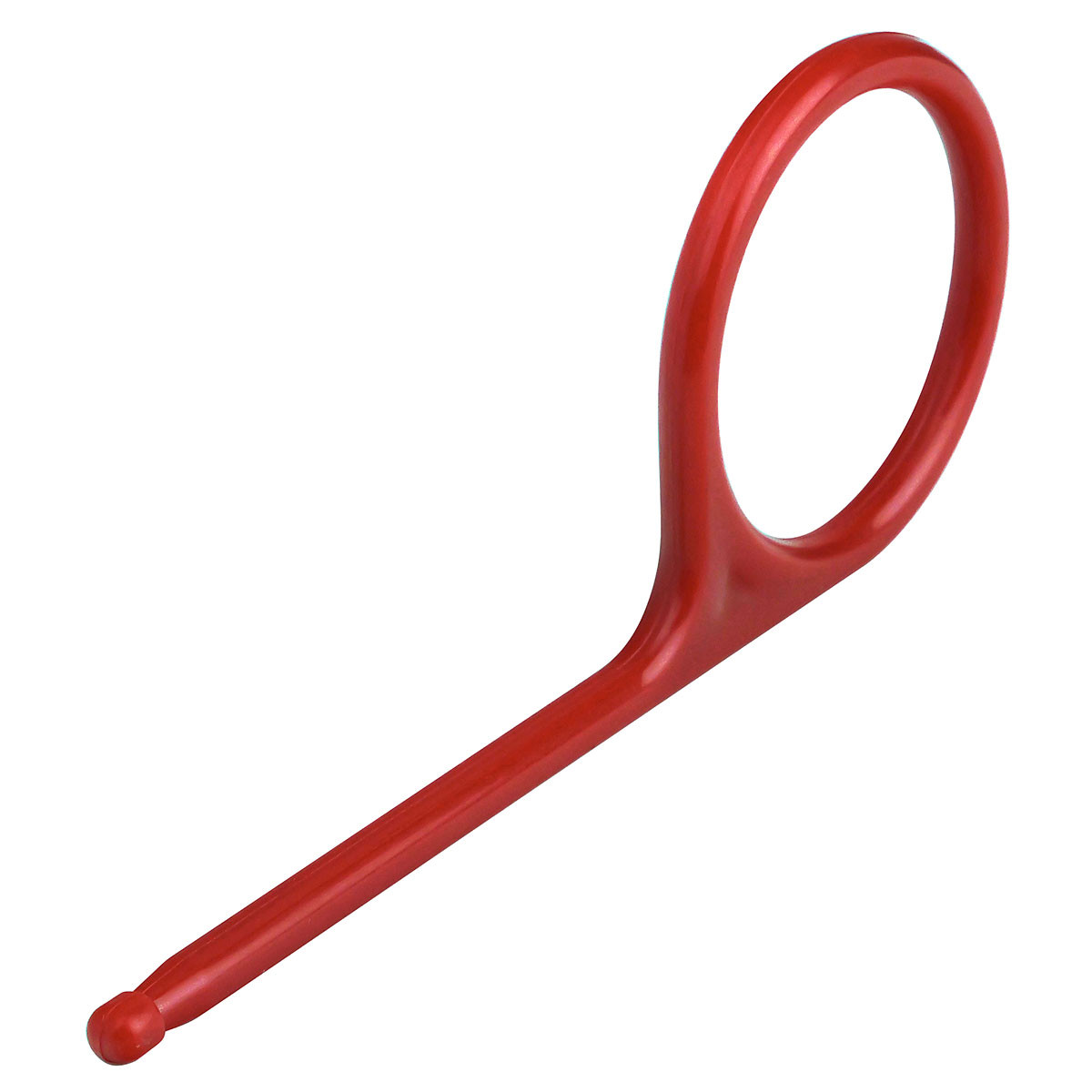 Red Plastic Pull Pin for Fire Extinguishers - Non-Magnetic