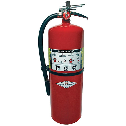 20 lb. ABC Fire Extinguisher - Amerex 423 - 10A:120B:C w/ Wall Bracket 20 lb. ABC Fire Extinguisher - Amerex 423 - 10A:120B:C w/ Wall Bracket