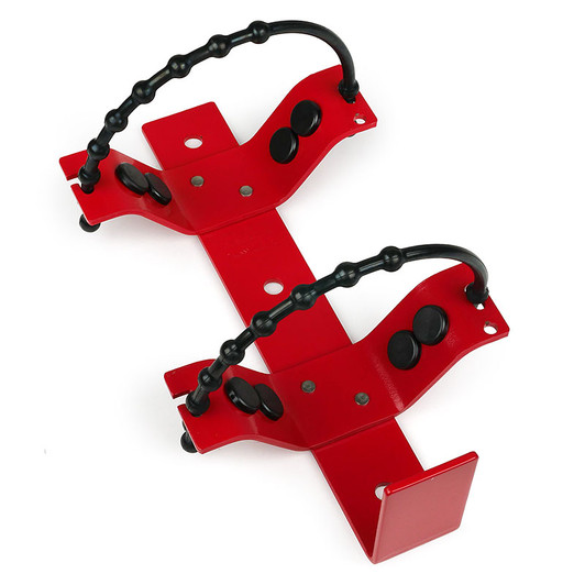 Amerex 862 Extinguisher Bracket with Rubber Straps 4.25" to 6.25" Dia. Shells Amerex 862 Extinguisher Bracket with Rubber Straps 4.25" to 6.25" Dia. Shells