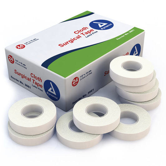 Dynarex - Porous Tape 2 x 10 yds Box of 6