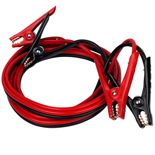 Heavy Duty 6 Gauge Jumper Cables - 16 ft.