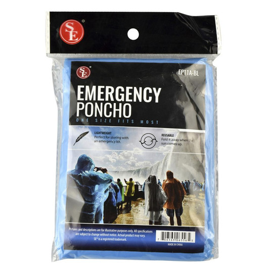 Emergency Rain Gear - Ponchos - Rain Suits - Emergency Shelter