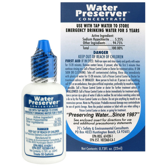 Water Preserver Concentrate 55 Gallon - Emergency Water Storage Water Preserver Concentrate 55 Gallon - Emergency Water Storage