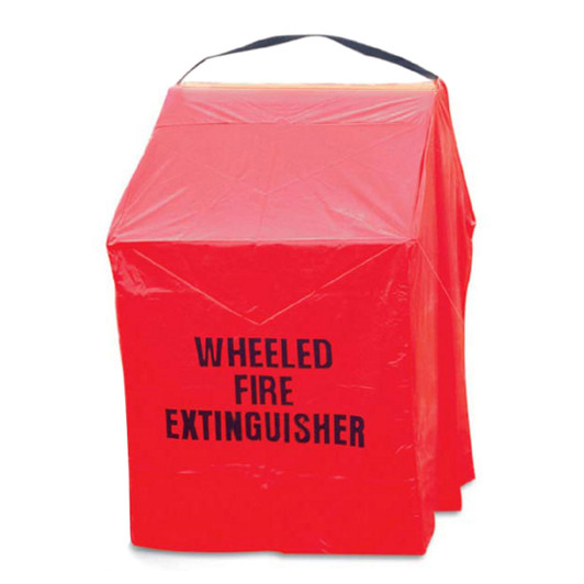 50 lb DC Wheeled Fire Extinguisher Unit Cover, 47 1/2" H x 16" W x 24" D 50 lb DC Wheeled Fire Extinguisher Unit Cover, 47 1/2" H x 16" W x 24" D