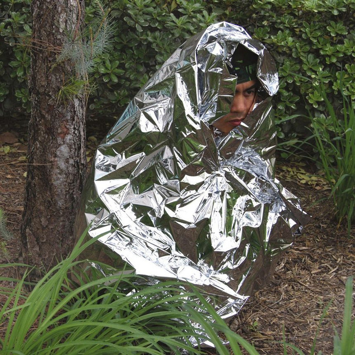 Mylar Solar Emergency Survival Blanket 84'' x 52'' Auto Emergency Tools