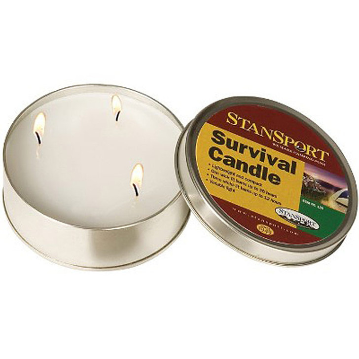 The Survival Emergency Candle - Burns 18 Hours