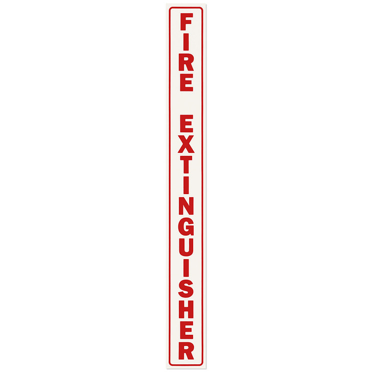 SmartSign Feuerlöscher-Etikett – 25,4 X 35,6 Cm, Reflektierend, Laminiert, Für Bessere Sichtbarkeit