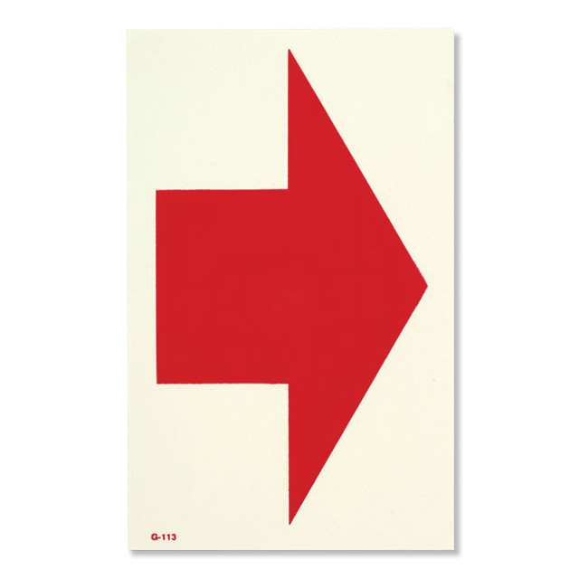 VSafety Cartello 'Fire Exit Keep Clear' Fotoluminescente – 200x200 Mm, Plastica Rigida, Conforme EN ISO 7010, Si Illumina Al Buio