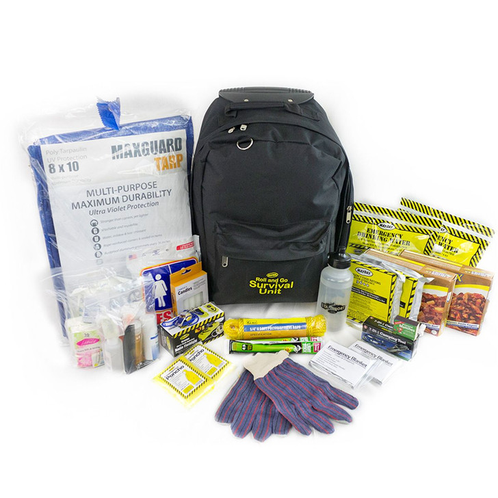 Mayday Roll and Go Survival Kit on Wheels - Two Persons - Home