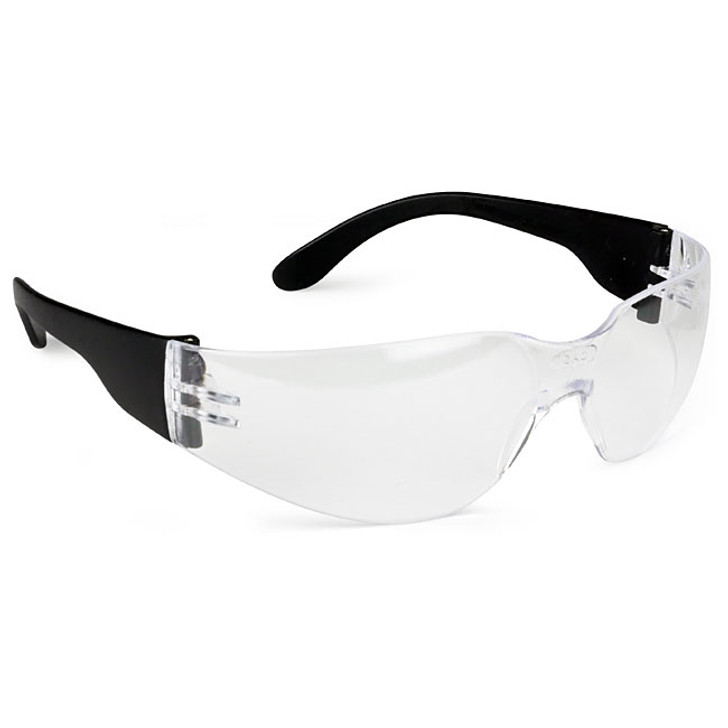 ANSI Approved Safety Glasses - Anti-Scratch, Anti-Fog Plastic Lenses