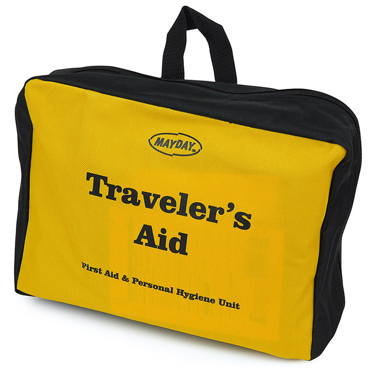 KT-TRV - Traveler's Aid - 73 Piece First Aid Personal Hygiene Kit