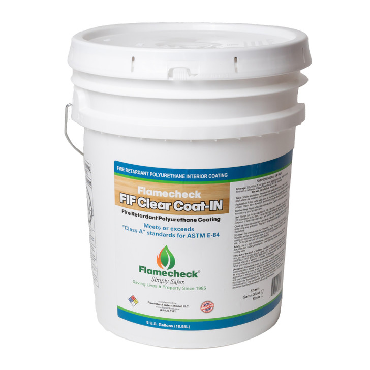 FIF Clear Coat-I - Interior -  5 Gallon