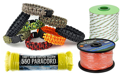 8 Paracord Bracelet - Assorted Colors - 7 ft. of Paracord