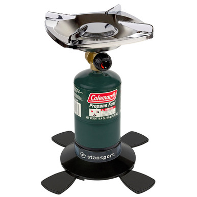 Single Burner Propane Stove - Camping Emergency Cooking Supplies