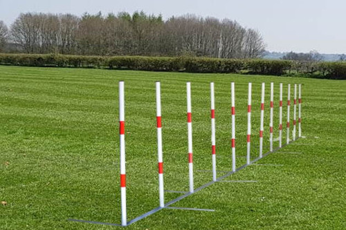 Full set of ten transparent weave guides for Galican/Bing/Callieway (32mm) weave poles
