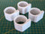 Replacement/Additional rings for 36mm poles (x4 white)