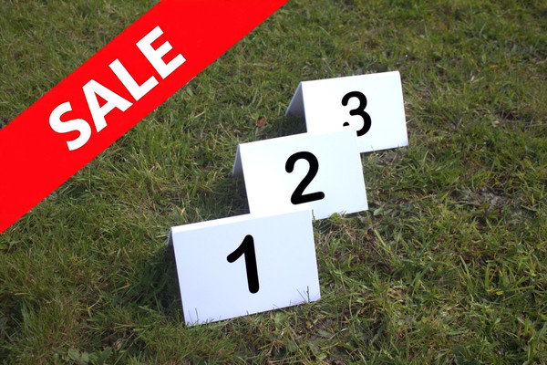 Agility number set 31 - 40.