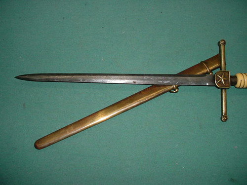 FANTASY WII FASCIST ITALIAN DAGGER WITH SCABBARD  #372