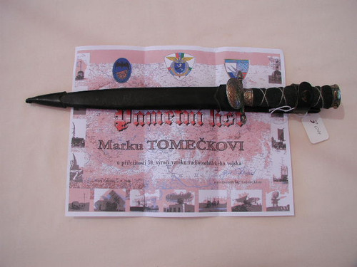 Czech Republic radio technique 50 year dagger   #519