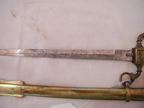 Turkish post WWII Naval Dagger.  #493