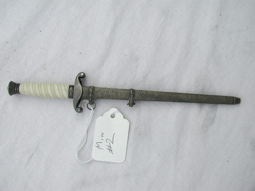 Army Dagger Miniature, E. F. Horster, Solingen Maker, *  #413
