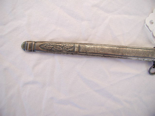 German 2nd Model Luftwaffe Miniature by WKC with dedication and rare wood grip*  #796