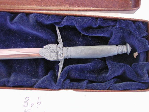 Miniature Honor Dagger in Box  #692