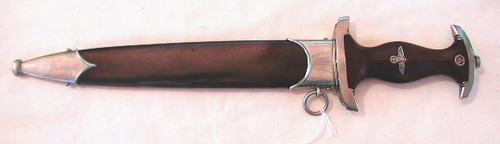 German SA Dagger Maker Carl Eickhorn. Squirel inside double oval.   #447