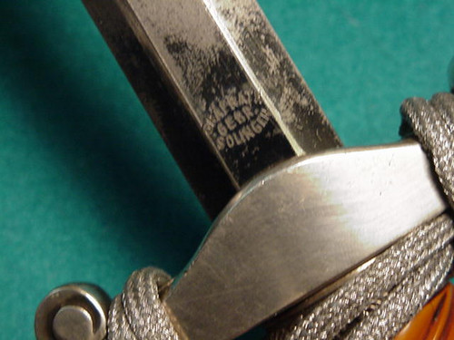 Rare Grabath Gebr. Army dagger  #322