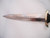 NSKK Honor Dagger Original parts questionable etch  #658