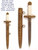 1941 Model Croatia Navy Dagger  #166