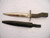 Trench Knife Bayonet.Marked GESETZLICH andGESCHUTZT.   #756