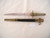 Model 1883 Japanese Naval Dagger with shark skin scabbard cover.  #551