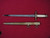 3/4 size Imperial Naval Dagger  #696