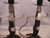 Hitler Youth, Infantry Sword Candle Sticks w/ Hitler Youth Cap Badge?  #787