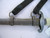 German Army dagger perm. attached leather hangers. *  #406