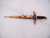 Hungarian A/F customized dagger with artificial damascus blade