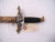 Hungarian A/F customized dagger with artificial damascus blade