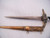 Hungarian A/F customized dagger with artificial damascus blade