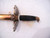 Hungarian A/F customized dagger with artificial damascus blade