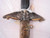 Hungarian A/F customized dagger with artificial damascus blade