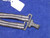 German Luftwaffe 2nd Model dagger with black bone grip